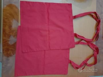Borse di colore rosso e blu TrussardiJeans perette