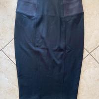 Gonna a tubino nera Tezenis