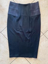 Gonna a tubino nera Tezenis