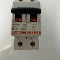 Interruttore magnetotermico btdin 60 C10 b Ticino