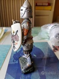 Statuetta  in piombo  Germania alta11cm