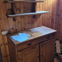 mobili in legno , per soggiorno o cucina