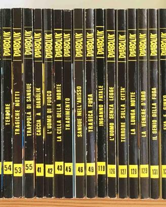 Diabolik SWISS - Lotto 40 albi - n.6-218 1994-2012