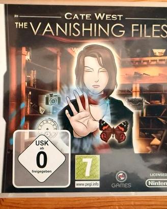 Nintendo DSI Cate West The Vanishing Files