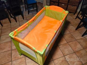 Lettino trasportabile/box area gioco bimbi