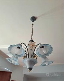 LAMPADARIO + ABAT-JOUR