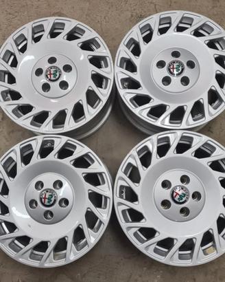 4 cerchi lega alfa romeo giulia r16 lt1415