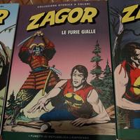 3  RIVISTE ZAGOR  A COLORI !!!