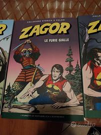 3  RIVISTE ZAGOR  A COLORI !!!