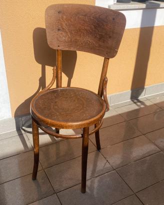 Sedia Thonet design antico