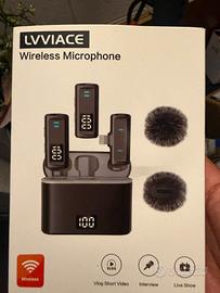 Microfono Wireless per iPhone iPad