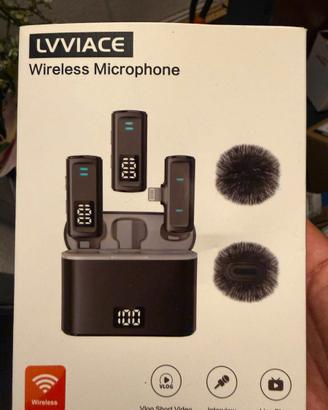 Microfono Wireless per iPhone iPad