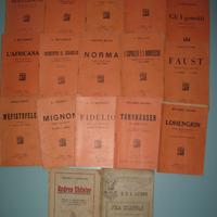 Libretti opere liriche dal 1896 al 1932