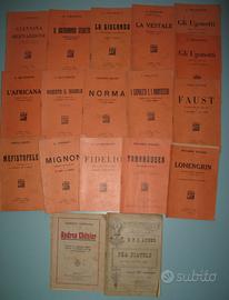 Libretti opere liriche dal 1896 al 1932