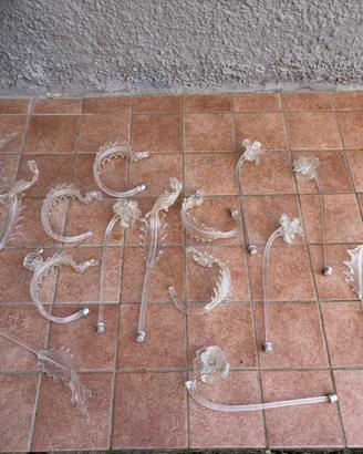 Pezzi di ricambio di lampadario Murano originale