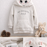 Felpa bambina H&M – 4/6 anni (110–116 cm) – Morbid