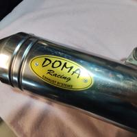 Doma Racing terminale di scarico moto 50 mm