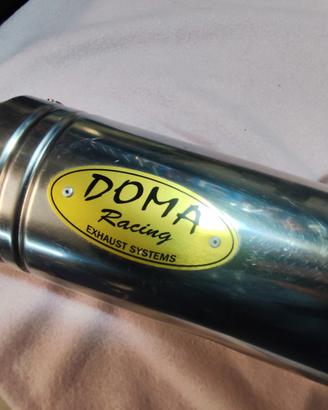 Doma Racing terminale di scarico moto 50 mm
