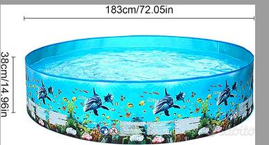 Piscina per cani pieghevole