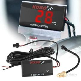 TERMOMETRO DIGITALE MOTO SCOOTER SENSORE TEMPERATU