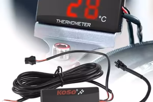 TERMOMETRO DIGITALE MOTO SCOOTER SENSORE TEMPERATU