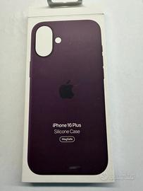 Cover apple iphone 16 plus in silicone