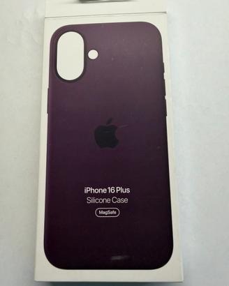 Cover apple iphone 16 plus in silicone