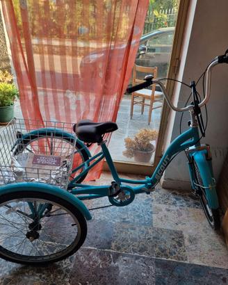 Bici azzurra