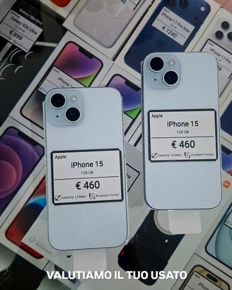 IPHONE 15 128GB azzurro 