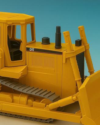 Bulldozer giocattolo CAT vintage – 35 cm