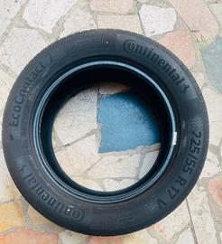 4 gomme estiva CONTINENTAL 225/55R17 usato 3701 KM