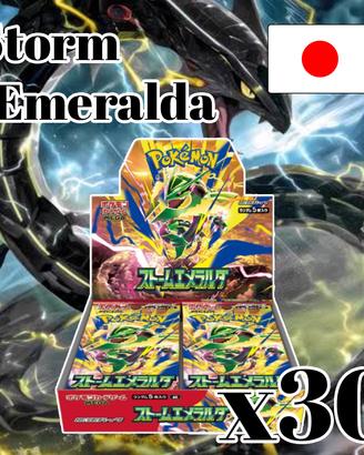 Pokémon storm emeralda box x12
