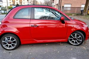 FIAT 500C Cabrio Sport Rossa 2013 1300 Multijet