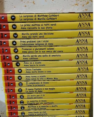 Anna Dai Capelli Rossi Stock Dei Primi 18 Dvd  (Si