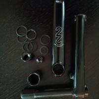 Pedivella KHE da 170mm  con asse cavo da 22mm