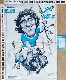 Poster Chinaglia  Lazio copertina Guerin Sportivo