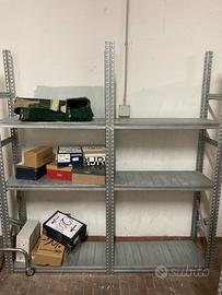 scaffalatura industriale  anodizzata