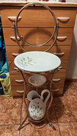 porta bacinella e vaso 