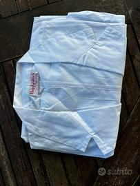 Camice da laboratorio tg.52 bianca