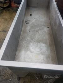 lavello in acciaio 160 x60