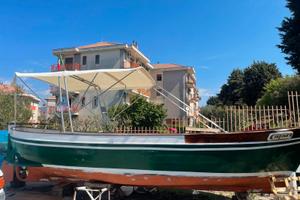 Gozzo 8m x 2.50m in legno