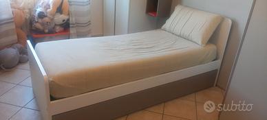 letto zg mobili con altro letto estraibile e mater