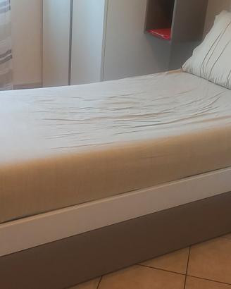 letto zg mobili con altro letto estraibile e mater