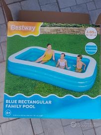 piscina rettangolare 3,05 x  1,83 x 0,56 mt