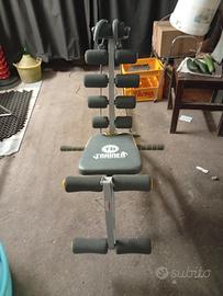 panca per addominali 