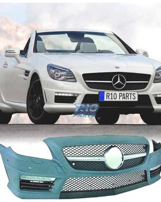 PARAURTI ANTERIORE MERCEDES SLK R172 11-15 LOOK AM
