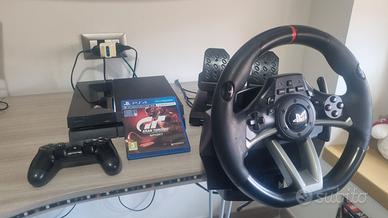 ps4 controller volante e gioco