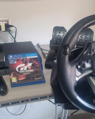 ps4 controller volante e gioco