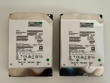 Coppia Hdd HP HGST  Ultrastar He8 6Tb