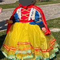 Vestito carnevale Biancaneve